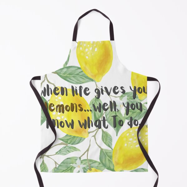 Item preview, WHEN LIFE GIVES YOU LEMONS, WELL, YOU KNOW WHAT TO DO - second size designed and sold by BrownGirlMantra.