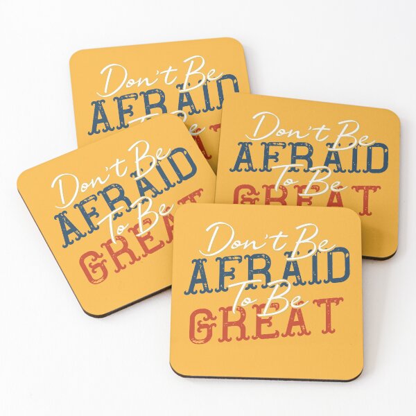 Item preview, Don't Be Afraid to Be Great designed and sold by SECRET STORE.