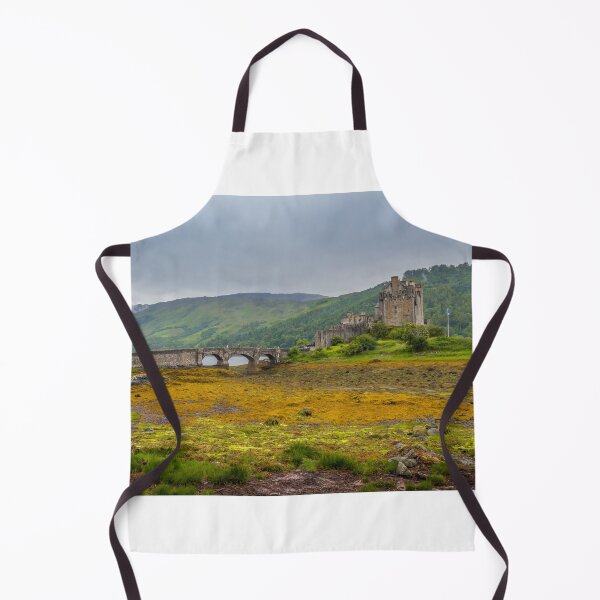 Item preview, Looking out to Eilean Donan Castle on an overcast day in the Scottish highlands. designed and sold by SnapTPhotograph.