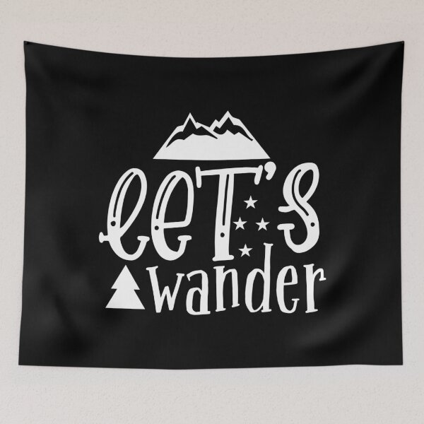 Item preview, Lets Wander designed and sold by TooFlyDesign.