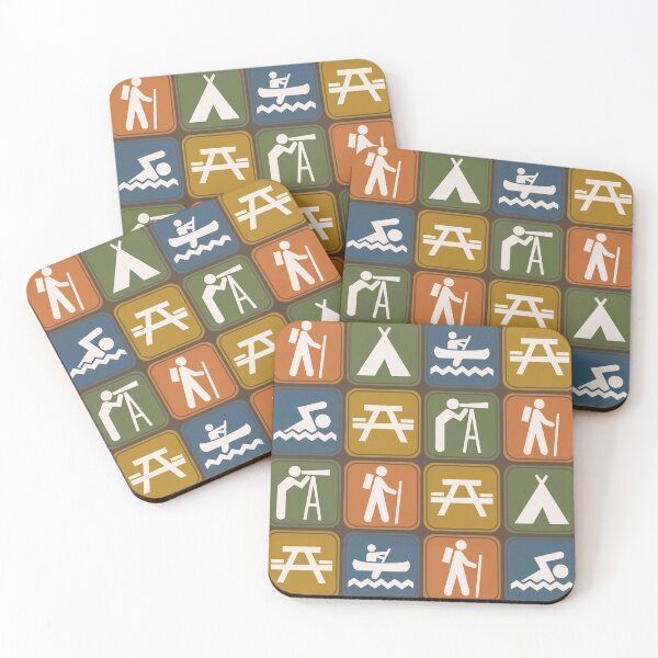 Item preview, Campsite Sign Pattern designed and sold by CaleighSteele.