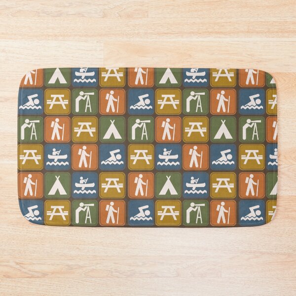 Item preview, Campsite Sign Pattern designed and sold by CaleighSteele.