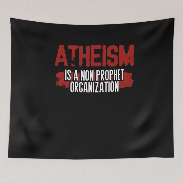 Item preview, Atheism Is A Non Prophet Organization designed and sold by SharpThreadZ.