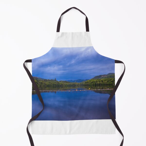 Item preview, A view of Loch Faskally from the Pitlochry Dam wall at sunset, with a reflection designed and sold by SnapTPhotograph.