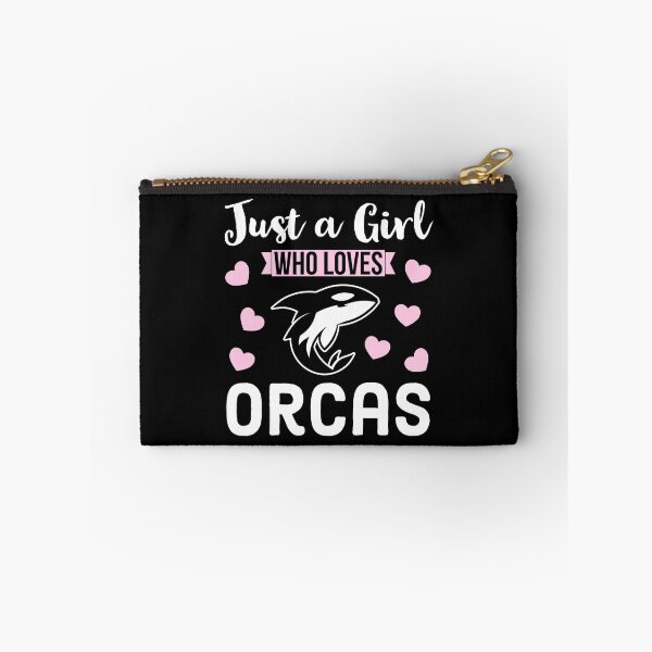 Item preview, Just a Girl Who Loves Orcas designed and sold by AnyKitty.