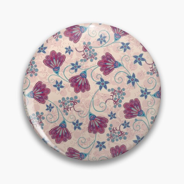 Item preview, Linoleaf Jacobean designed and sold by Mary McMurrer.