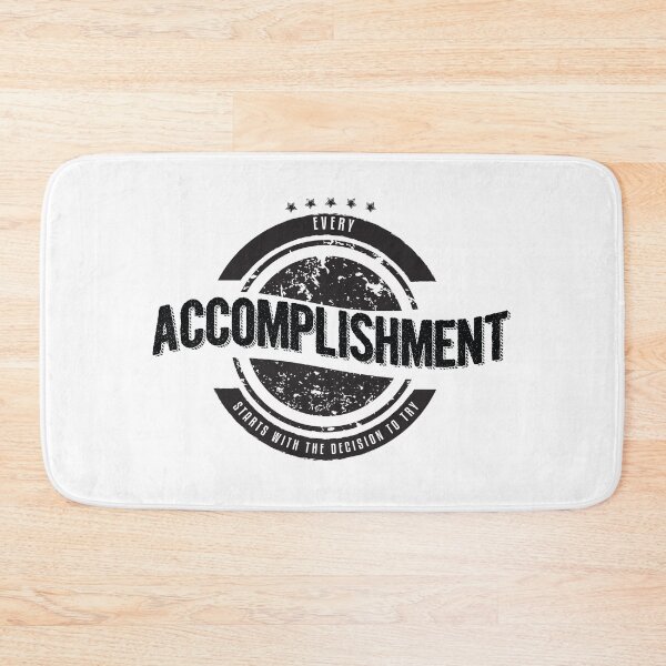 Item preview, ...Accomplishment... designed and sold by 2411.