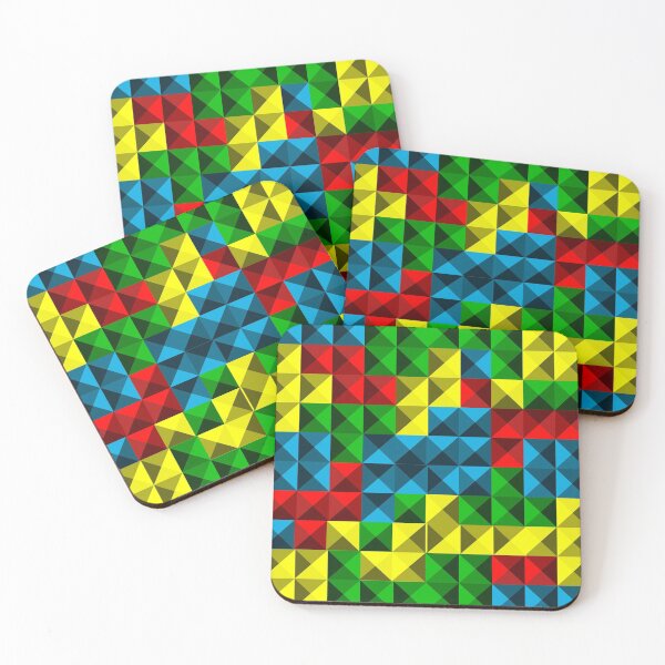 Item preview, Colorfull 3D geometrical pattern designed and sold by danaJG.
