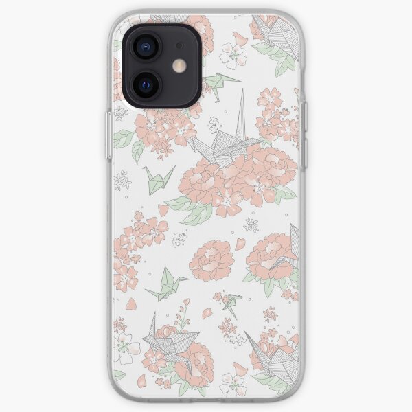 Origami Floral iPhone Soft Case