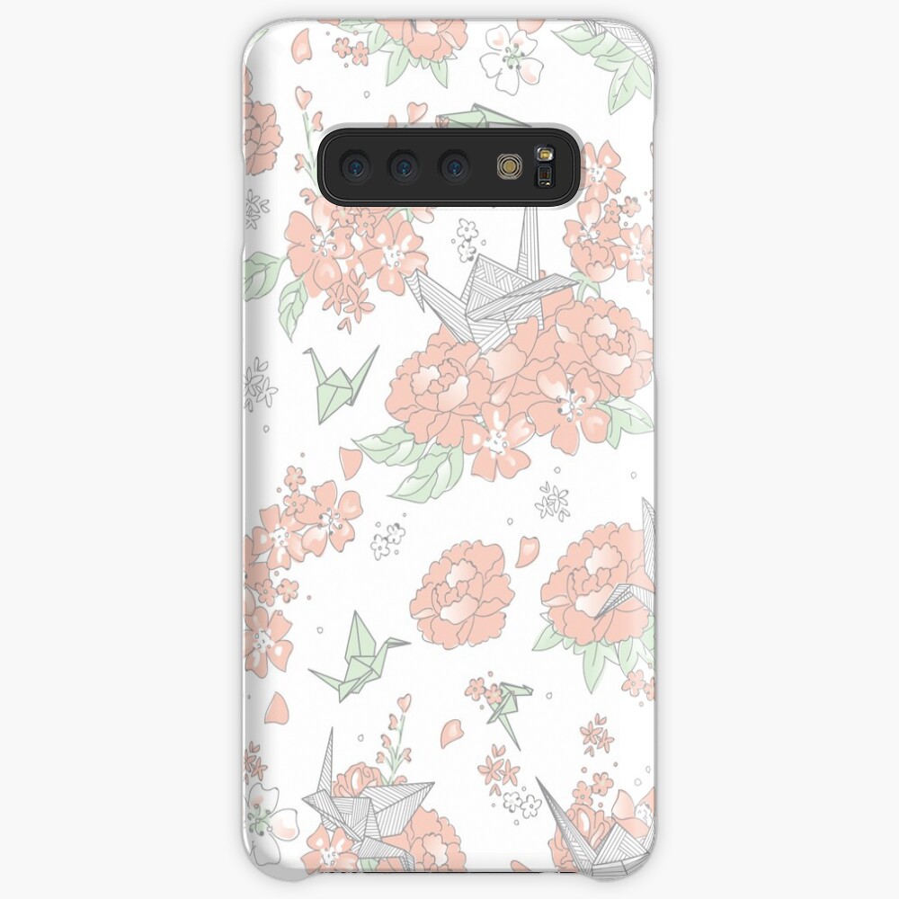 Origami Floral Case & Skin for Samsung Galaxy