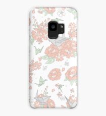 Origami Floral Case/Skin for Samsung Galaxy