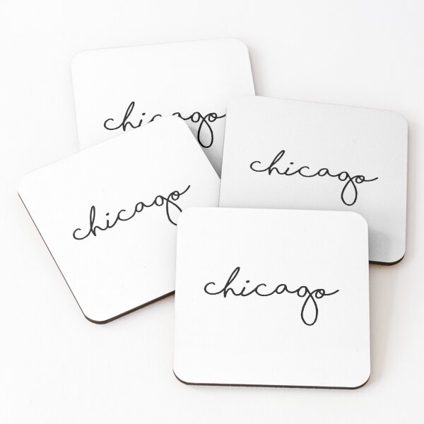 Item preview, CHICAGO - USA - TRAVEL - UNITED STATES - LETTERING  designed and sold by Tropical Blood.