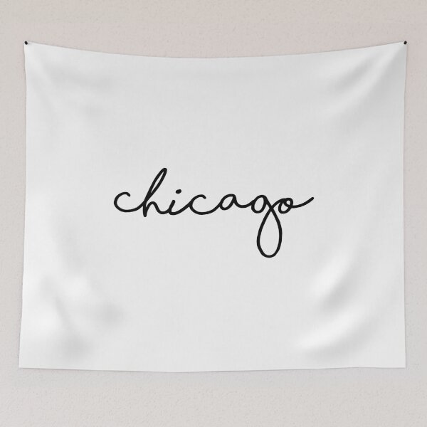 Item preview, CHICAGO - USA - TRAVEL - UNITED STATES - LETTERING  designed and sold by Tropical Blood.