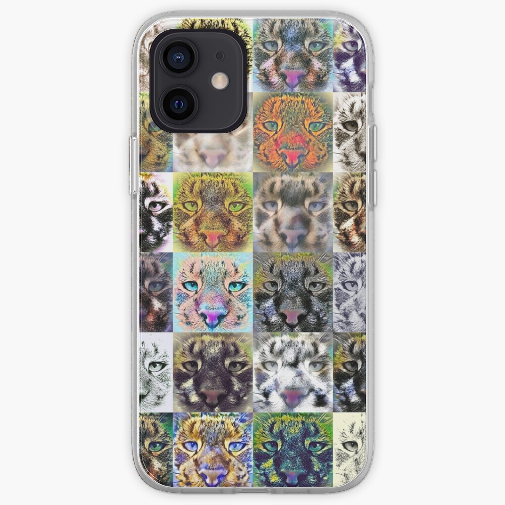 Artificial neural style wild cat iPhone Case & Cover