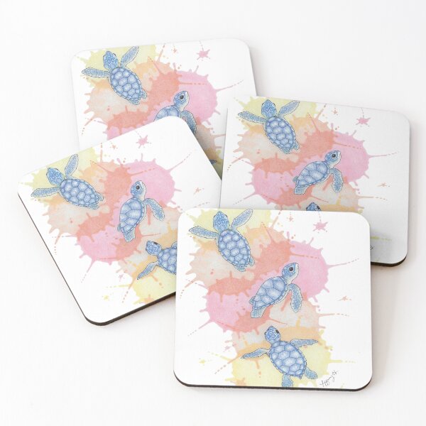 Item preview, Colorful world of baby turtles designed and sold by Tiffany-Creates.