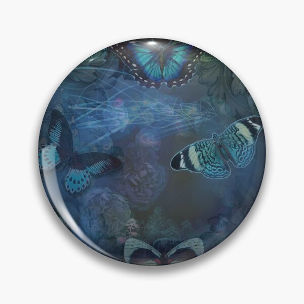 Item preview, blue butterfly designed and sold by Amy Brecker.