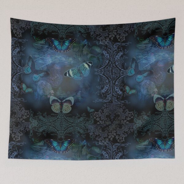 Item preview, blue butterfly designed and sold by Amy Brecker.