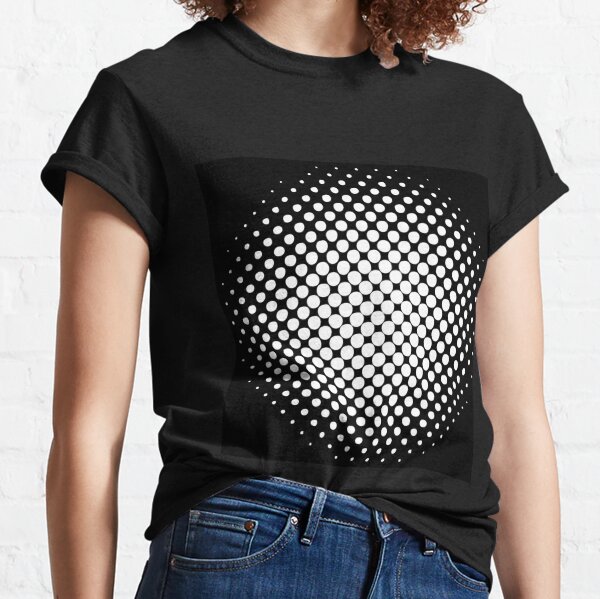 Radial Dot Gradient  Classic T-Shirt