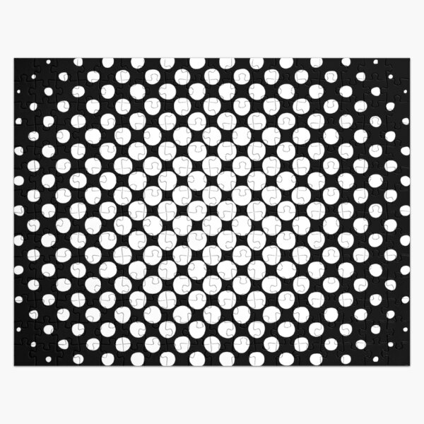 Radial Dot Gradient  Jigsaw Puzzle