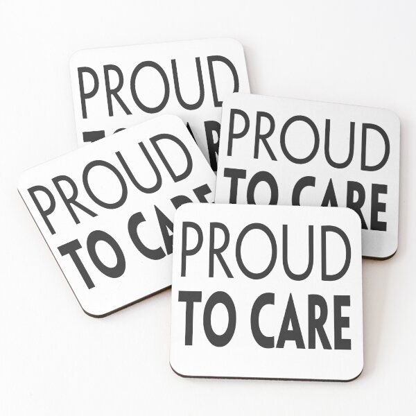 Item preview, Proud to care,  healthcare slogan, doctor, nurses, service industry quote designed and sold by doctors-apparel.
