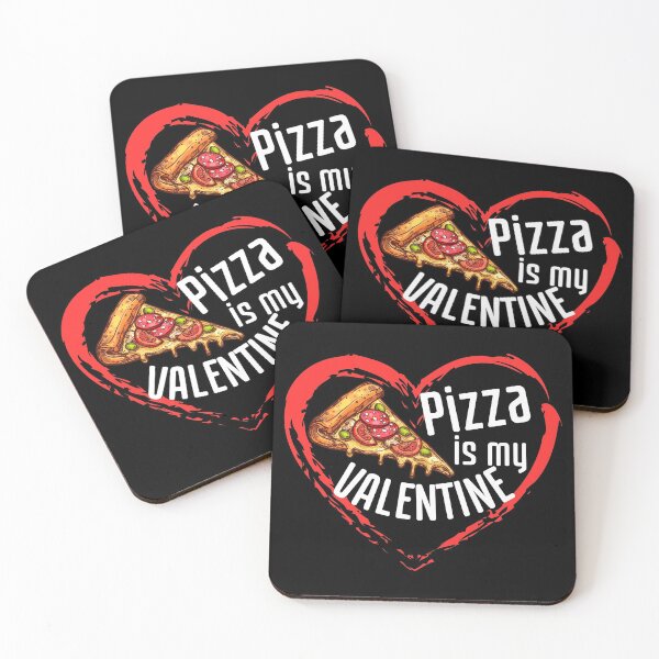 Item preview, Pizza is my Valentine designed and sold by 2MdesignStore.