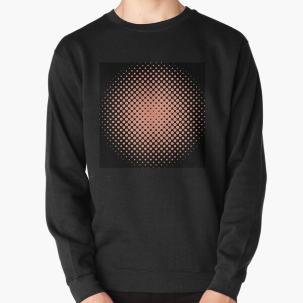Radial Dot Gradient Pullover Sweatshirt