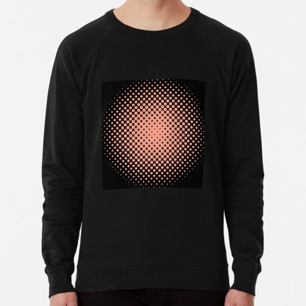 Radial Dot Gradient Lightweight Sweatshirt