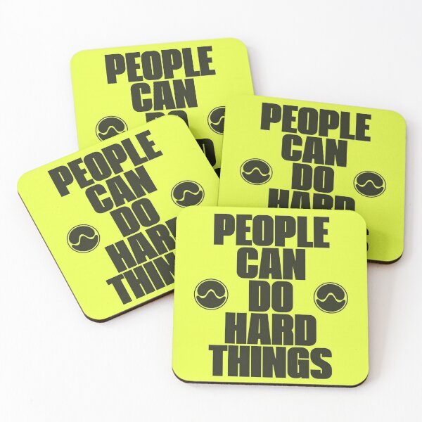 Item preview, People Can Do Hard Things Lady Gaga Promotional Chromatica Message designed and sold by AlertStore.