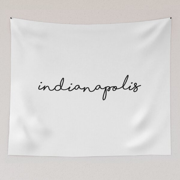 Item preview, INDIANAPOLIS USA - UNITED STATES - LETTERING  designed and sold by Tropical Blood.