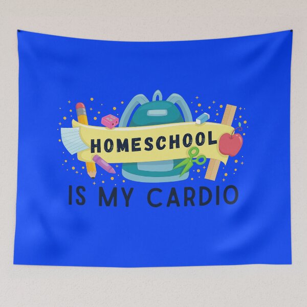 Item preview, Homeschool is my cardio	 designed and sold by Favegiftings1.
