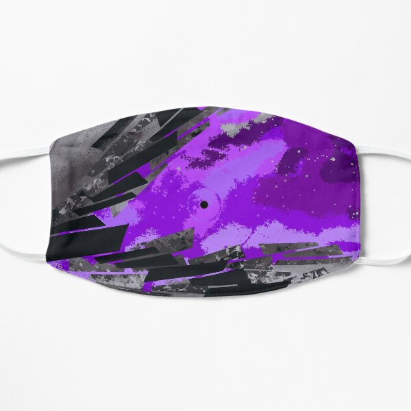 Hope in Purple - Vinyl Record Art Flat Mask