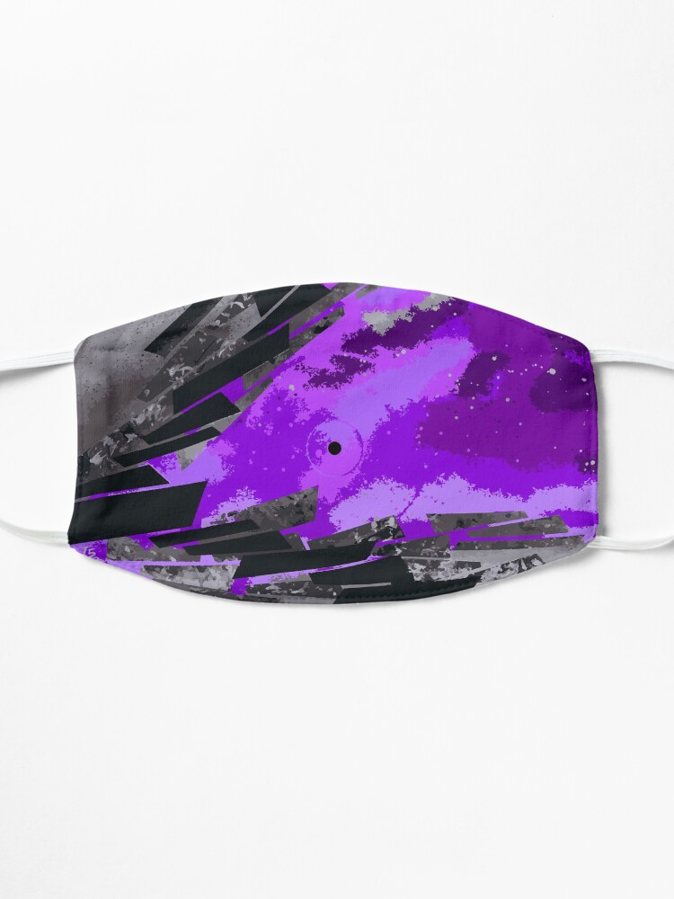 Alternate view of Hope in Purple - Vinyl Record Art Mask