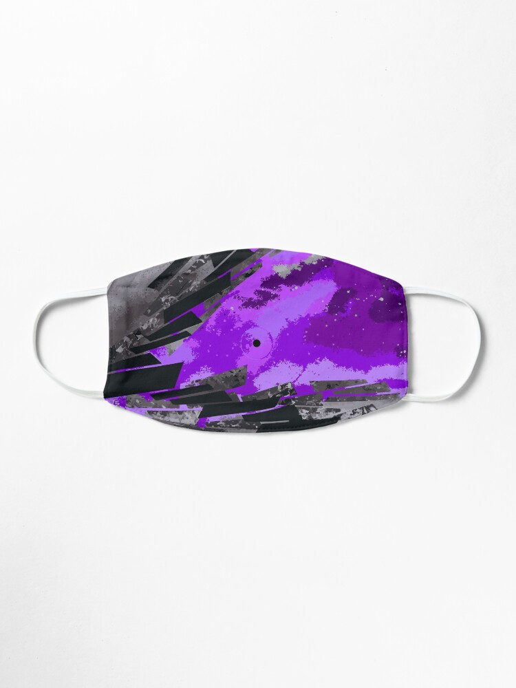 Alternate view of Hope in Purple - Vinyl Record Art Mask