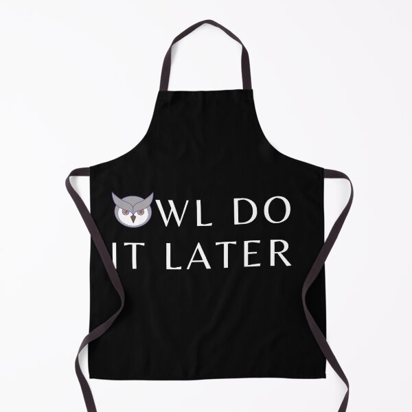 Item preview, Owl Do It Later Print designed and sold by Brimwood.