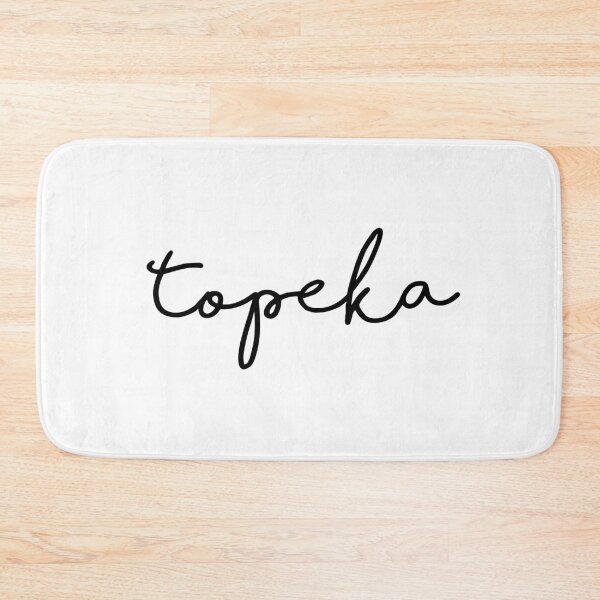Item preview, TOPEKA - USA - KANSAS -USA - UNITED STATES - LETTERING  designed and sold by Tropical Blood.