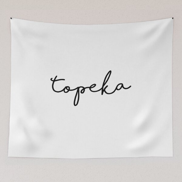 Item preview, TOPEKA - USA - KANSAS -USA - UNITED STATES - LETTERING  designed and sold by Tropical Blood.