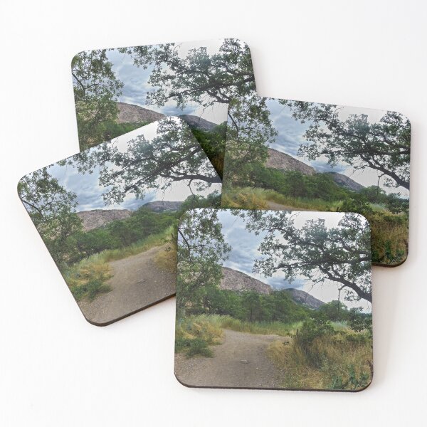 Item preview, Fall mountain woods with rocks, boulders and trees designed and sold by Ventures1.