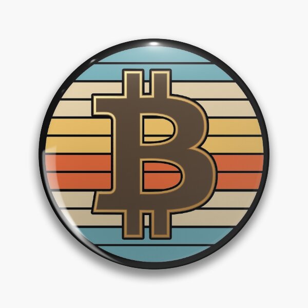 Item preview, Bitcoin Retro Sunset designed and sold by ThreadsNouveau.