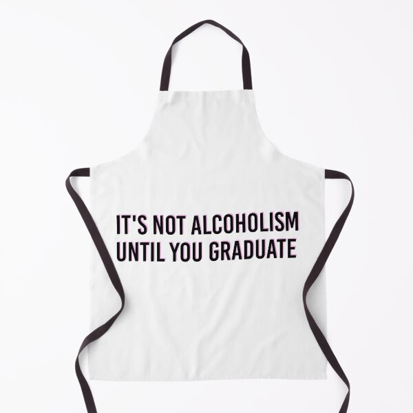 Item preview, IT'S NOT ALCOHOLISM UNTIL YOU GRADUATE - Funny College Tapestry designed and sold by itswillharris.