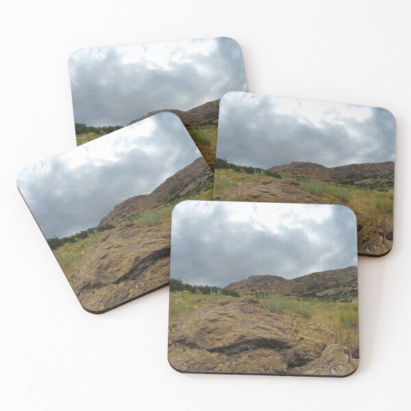 Item preview, Fall mountain woods with rocks, boulders and trees designed and sold by Ventures1.