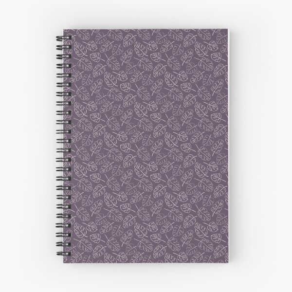 Artikelvorschau, Mauve Tropical Leaf Pattern entworfen und verkauft von Zurickdesigns.