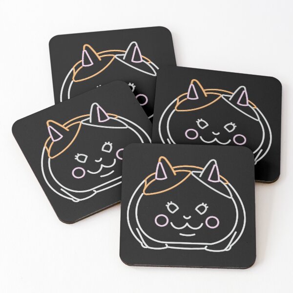 Item preview, neon fat cat designed and sold by tenmanchan.