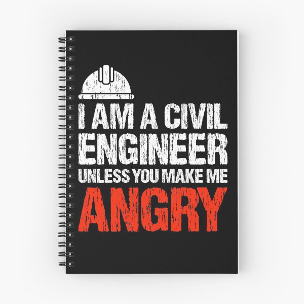 Item preview, I Am A Civil Engineer Unless You Make Me Angry designed and sold by Scottees.
