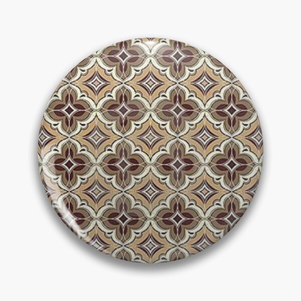 Item preview, Brown vector tile pattern designed and sold by astrunb5.