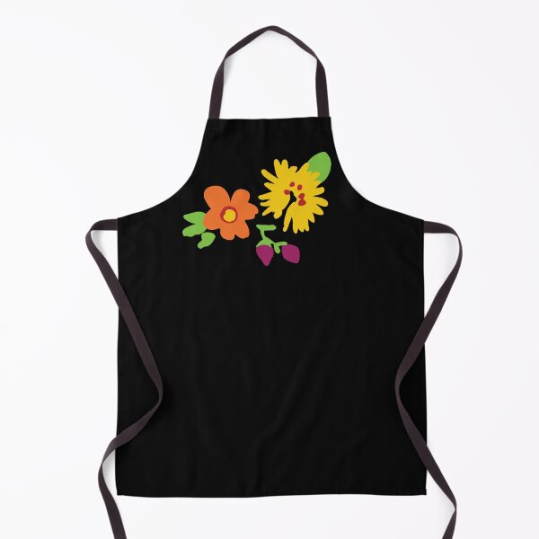 Item preview, Bright Flowers on Black Retro Daisy Goblincore Summer designed and sold by GypsyGoonDesign.