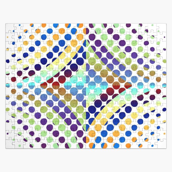 Copy of Radial Dot Gradient Jigsaw Puzzle