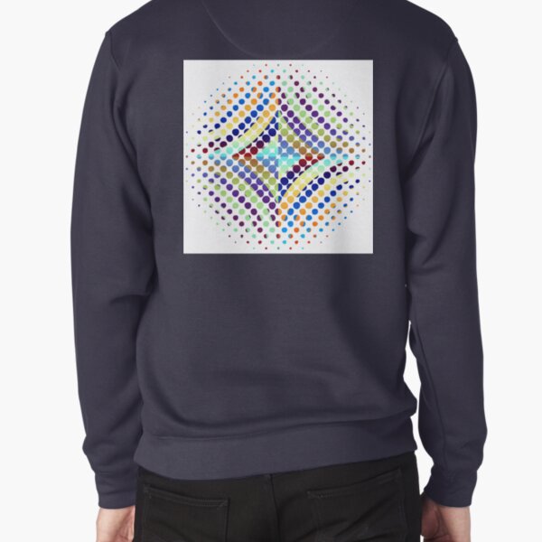 Copy of Radial Dot Gradient Pullover Sweatshirt