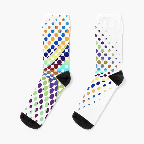 Copy of Radial Dot Gradient Socks