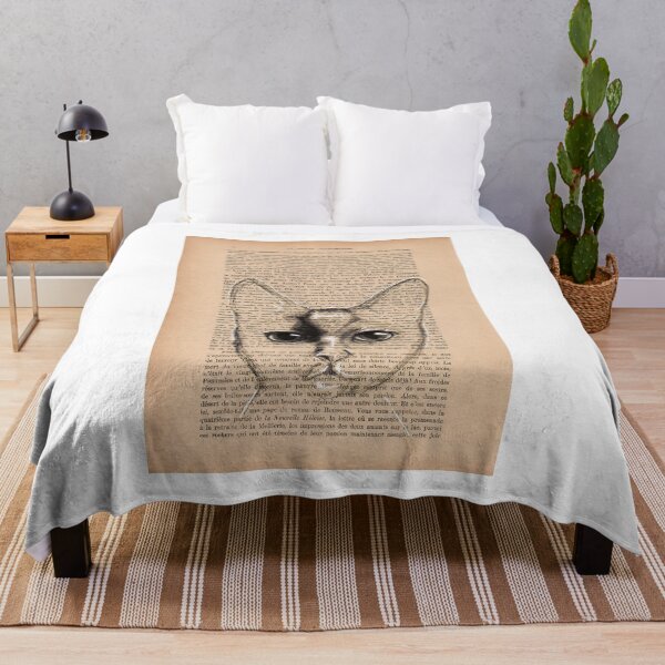 Item preview, Brown cat designed and sold by lapetiteart.