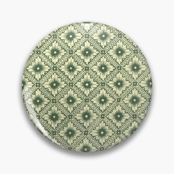 Item preview, Green floral vector pattern designed and sold by astrunb5.